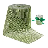 Plastic Mesh Rhinestone Trimming
