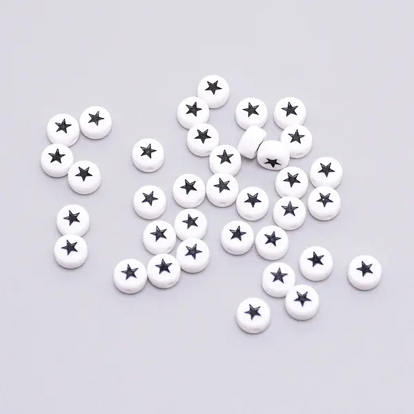 Opaque Acrylic Beads