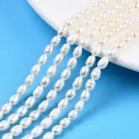 Natural Cultured Freshwater Pearl Beads Strands
