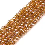 Electroplate Glass Beads Strands