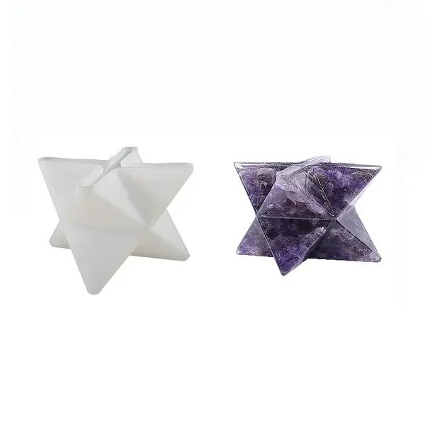 DIY Merkaba Star Silicone Molds