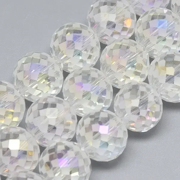 Electroplate Glass Beads Strands
