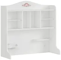 Nástavec na malý psací stůl ballerina - bílá