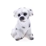 Resin Pet Dog Mini Model