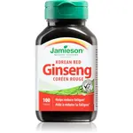 Jamieson Korean Red Ginseng tablety na podporu imunity, zníženie miery únavy a vyčerpania 100 tbl