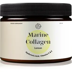 Jeme zdravo Prémiový kolagen s kyselinou hyaluronovou a vitamíny C a E hydrolyzovaný kolagén s kyselinou hyalurónovou príchuť Lemon 213 g