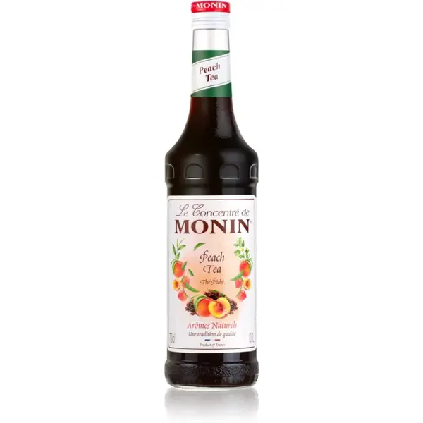 Monin Le Concentré Broskyňový čaj koncentrát na prípravu nápoja príchuť Peach Tea 700 ml