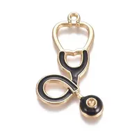Alloy Enamel Pendants