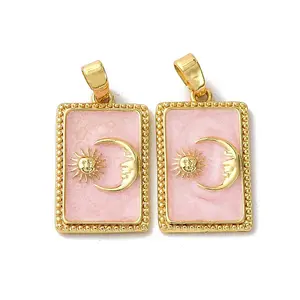 Brass Enamel Pendants