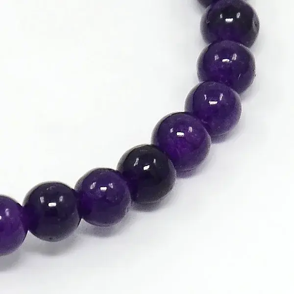 Natural Amethyst Round Beads