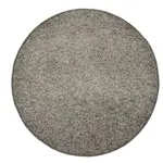 Oberec color shaggy - šedá - kruh průměr 120cm