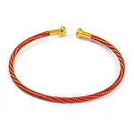 Braided Carbon Steel Wire Bracelet Making