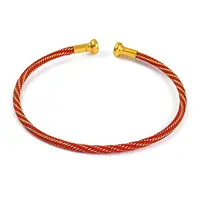 Braided Carbon Steel Wire Bracelet Making