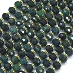Natural Moss Agate Beads Strands
