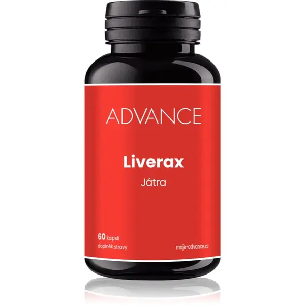Advance Liverax kapsuly na podporu funkcie pečene 60 cps