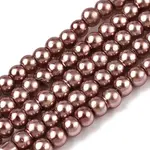 Baking Painted Glass Pearl Bead Strands
