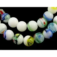 Handmade Millefiori Glass Beads Strands