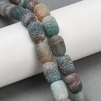 Natural Weathered Agate Beads Strands