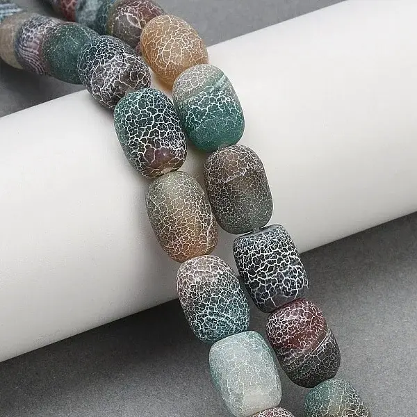 Natural Weathered Agate Beads Strands