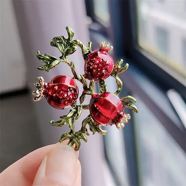 Pomegranate Enamel Pins