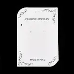 Paper Jewelry Display Cards