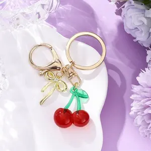 Fruit Acrylic/Resin Pendant Keychain
