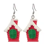 Christmas Resin Dangle Earrings