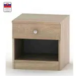 Noční stolek se šuplíkem, dub sonoma, betty 2
