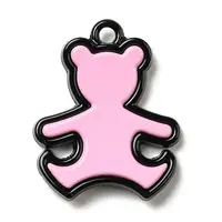 Spray Painted Alloy Pendants