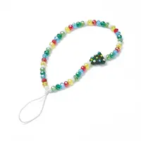 Christmas Glass Beaded Mobile Straps