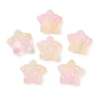 Transparent Spray Paint Glass Beads