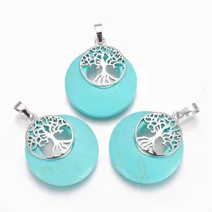 Synthetic Turquoise Pendants