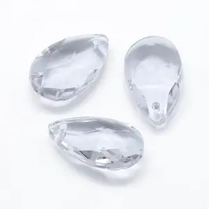 Faceted Glass Pendants