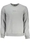 CALVIN KLEIN MEN'S GRAY ZIPLESS SWEATSHIRT
