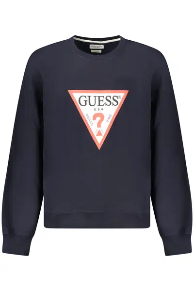 GUESS JEANS SWEATSHIRT WITHOUT ZIP MEN BLUE