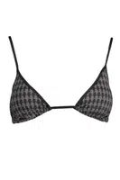 KARL LAGERFELD BEACHWEAR SWIMSUIT PARTS ABOVE WOMAN BLACK