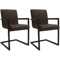 MID.YOU SADA ŽIDLÍ S PODRUČKAMI 2 kusy