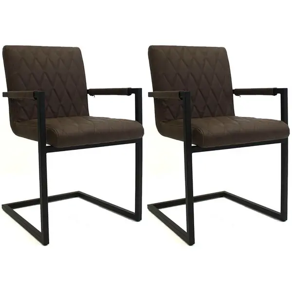 MID.YOU SADA ŽIDLÍ S PODRUČKAMI 2 kusy