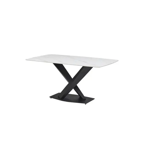 MID.YOU JÍDELNÍ STŮL, bílá, černá, 180/90/75 cm