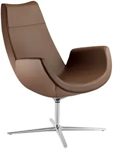 LD SEATING Konferenční křeslo RELAX RE-V-RA,F27-N6, hliníkový kříž leštěný