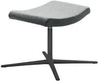 LD SEATING Podnožka RELAX,RE-T,F27-N1, kříž hliník černý