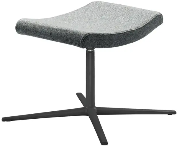 LD SEATING Podnožka RELAX,RE-T,F27-N1, kříž hliník černý