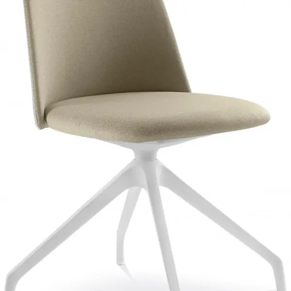 LD SEATING Konferenční židle MELODY CHAIR 361, F90-WH, bílý kříž