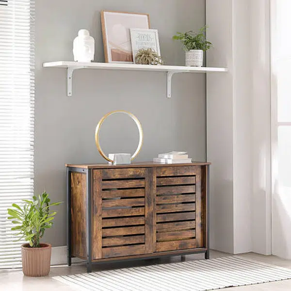 Boxxx KOMODA, hnědá, černá, 100/70/35 cm