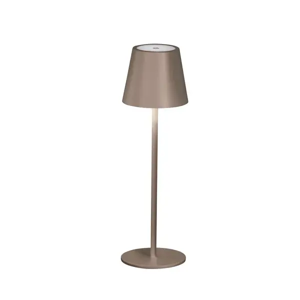 STOLNÍ LAMPA NA BATERIE, senzorový stmívač, 11/36,5 cm