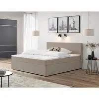 P & B AMERICKÁ POSTEL, 180/200 cm, pískové barvy
