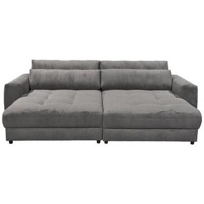 MID.YOU POHOVKA BIG SOFA, textil, kompozitní dřevo, antracitová