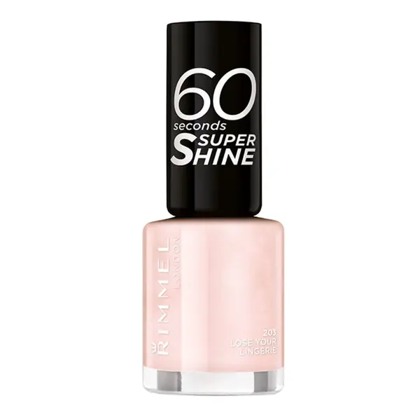 Rimmel Lak na nehty 60 Seconds Super Shine 8 ml 203 Lose Your Lingerie