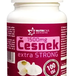 Nutricius Česnek extra strong 1500 mg 100 tablet