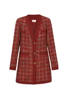 IZIA Blejzer  modrá / oranžová / karmínovo červená